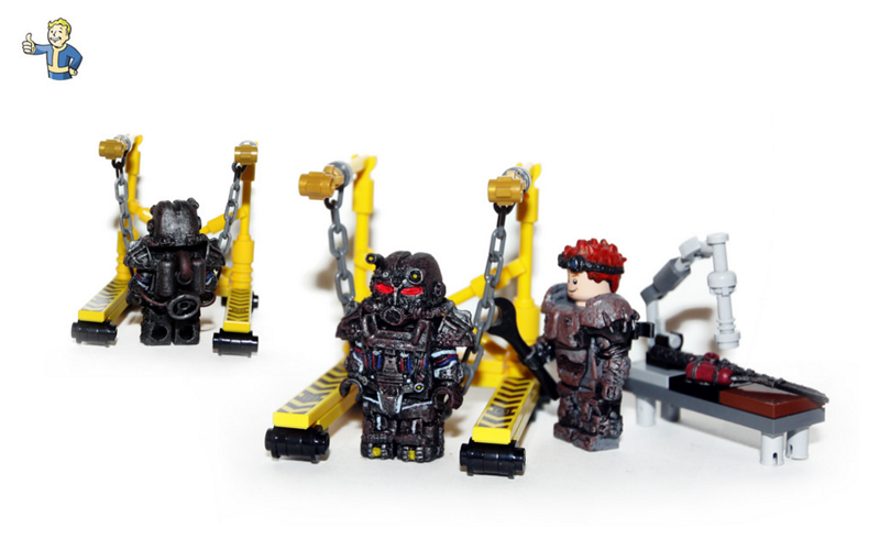 Illustration for article titled Custom LEGO Fallout Minifigs Are Works Of Art